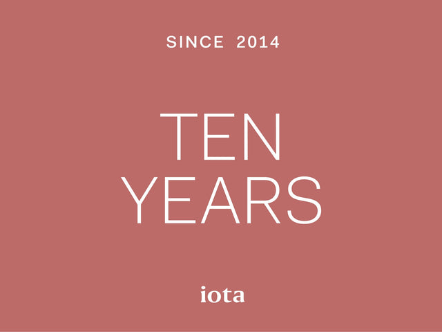 iota is 10 years old!