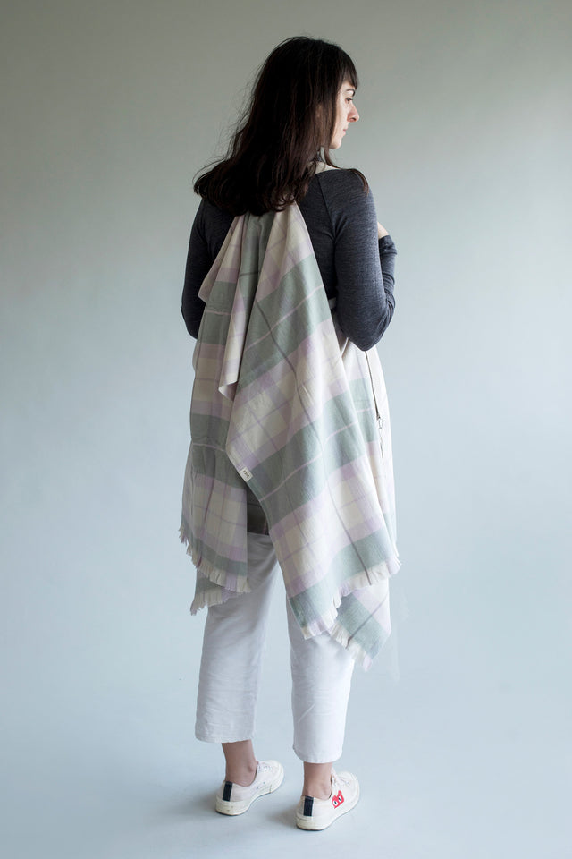 Strap Blanket - Purple Green