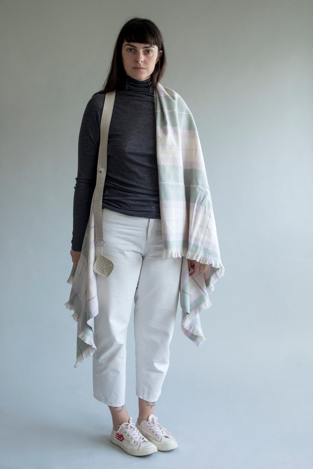 Strap Blanket - Purple Green