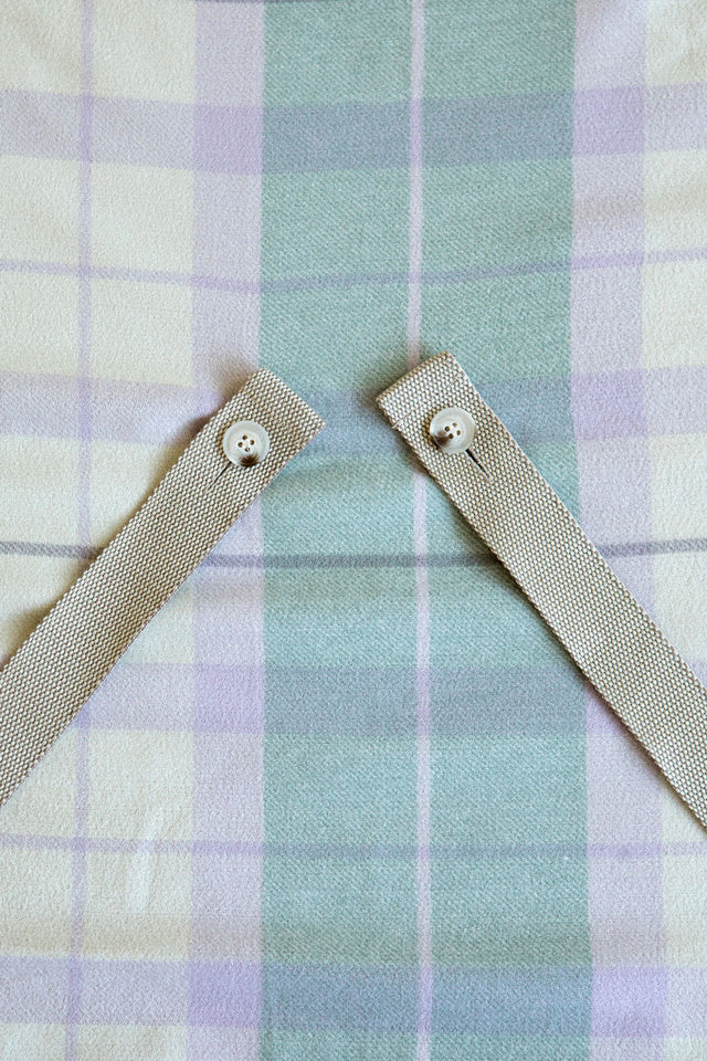 Strap Blanket - Purple Green