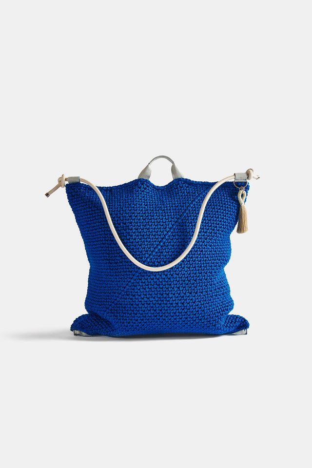 Outdoor Indoor Bag Cushion - Blue