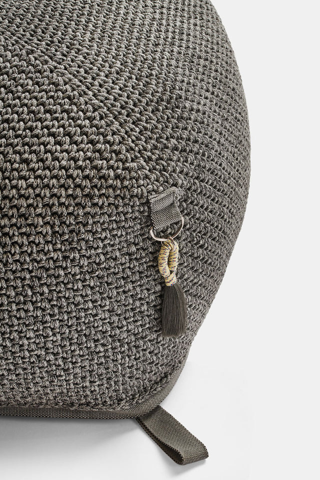 Outdoor Indoor Cube Pouf - Griego