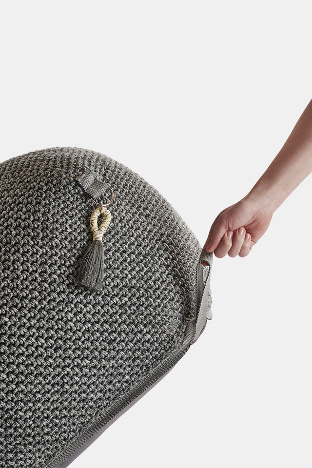 Outdoor Indoor Cube Pouf - Griego