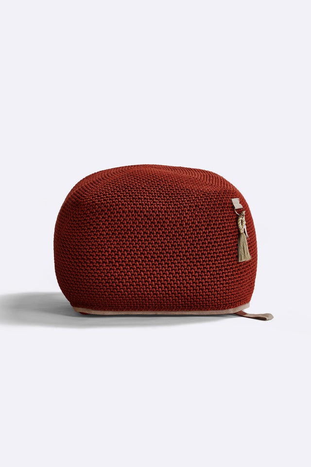 Outdoor Indoor Cube Pouf - Hamra