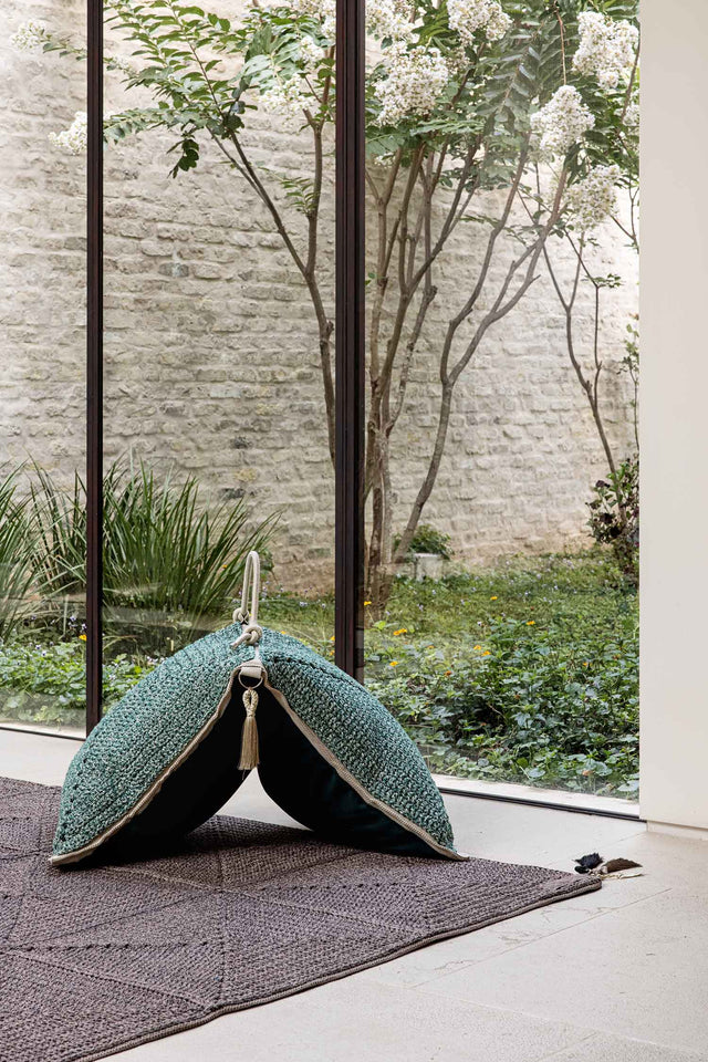 Outdoor Indoor Double Cushion - Tzatziki