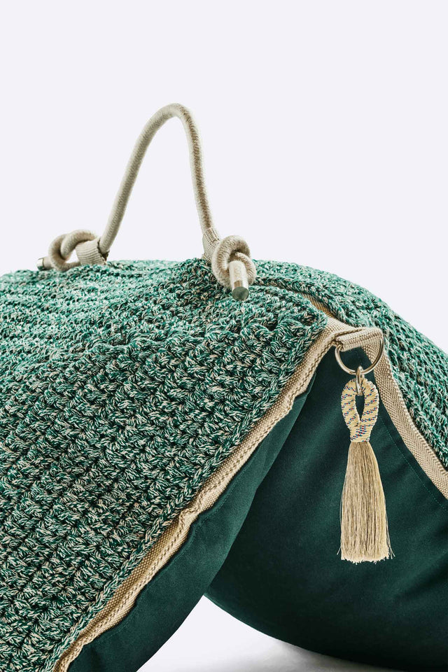 Outdoor Indoor Double Cushion - Tzatziki