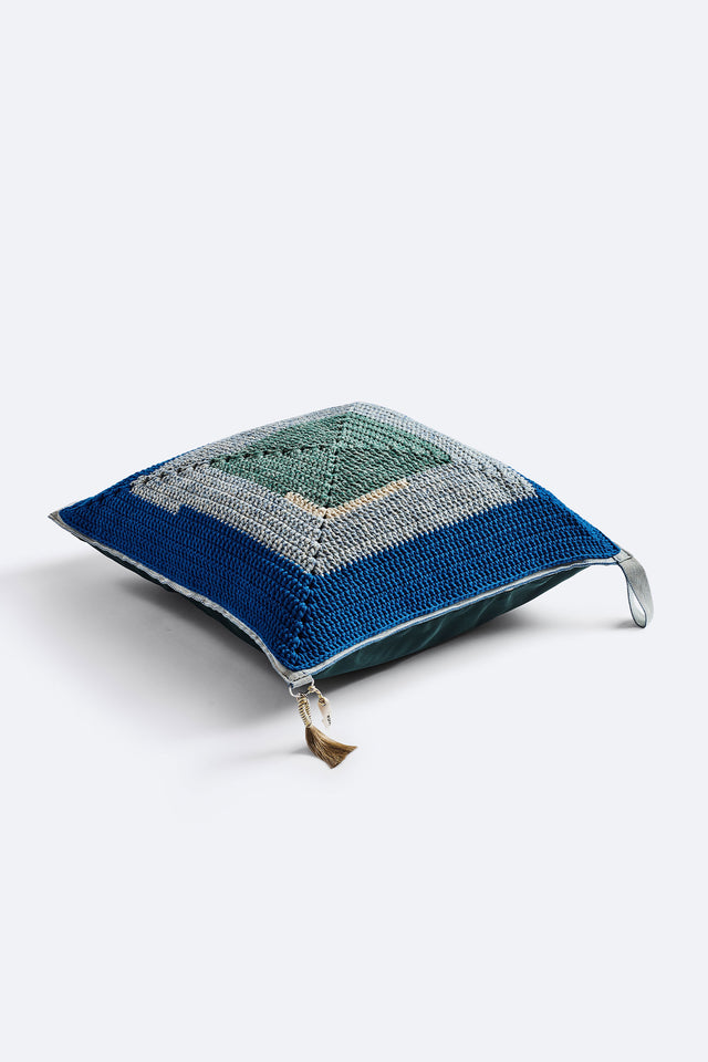 Outdoor Indoor Floor Cushion - Colorful