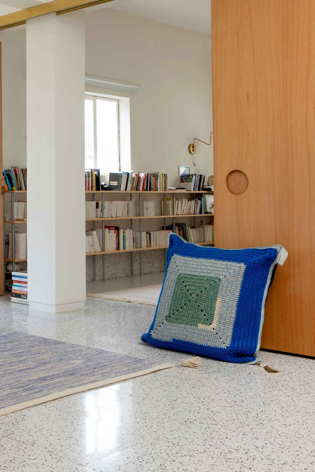 Outdoor Indoor Floor Cushion - Colorful