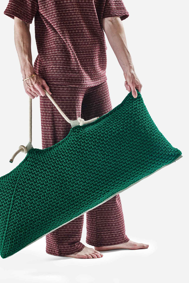 Long Bag Cushion - Green