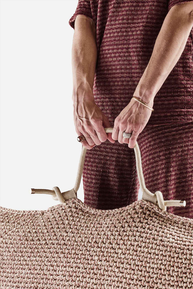 Long Bag Cushion - Sandstone