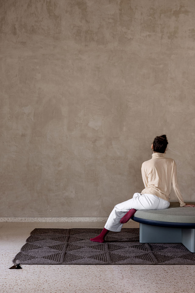 Outdoor Indoor Large Rug - Granite