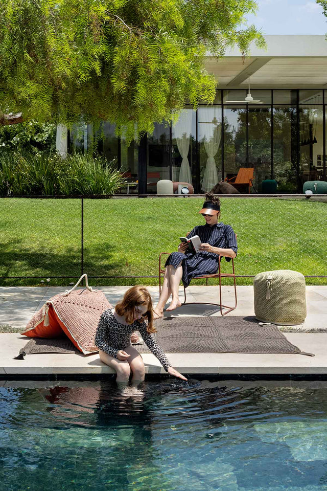 Outdoor Indoor Small Rug - Granite