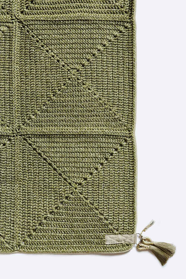 Outdoor Indoor Small Rug - Olive