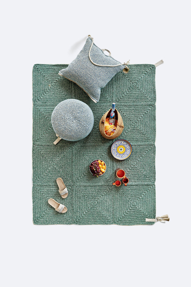 Outdoor Indoor Small Rug - Tzatziki