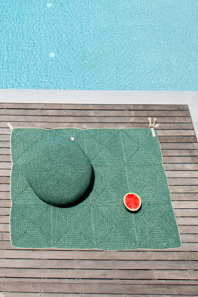 Outdoor Indoor Small Rug - Tzatziki