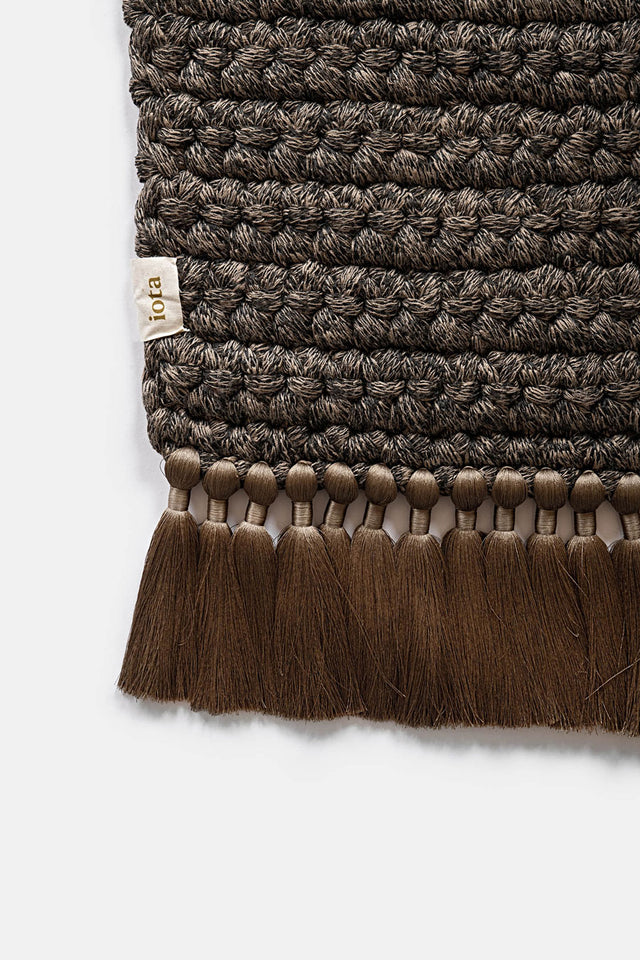 Medium Thick Rug 120X180 - Granite