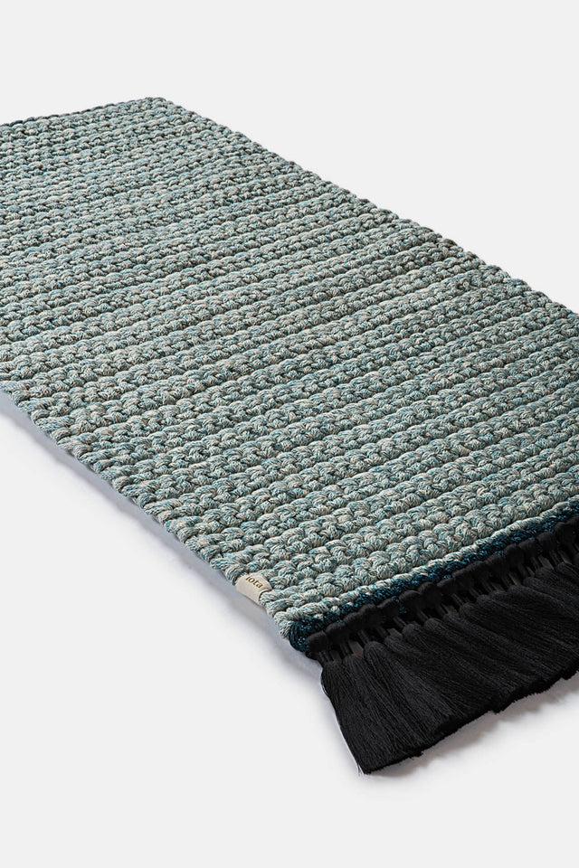 Bedside Thick Rug 60X120 - Light Petrol