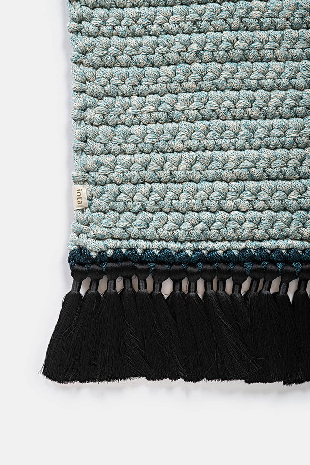 Bedside Thick Rug 60X120 - Light Petrol