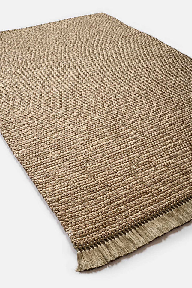 Large Thick Rug 170X240 - Light Ginger