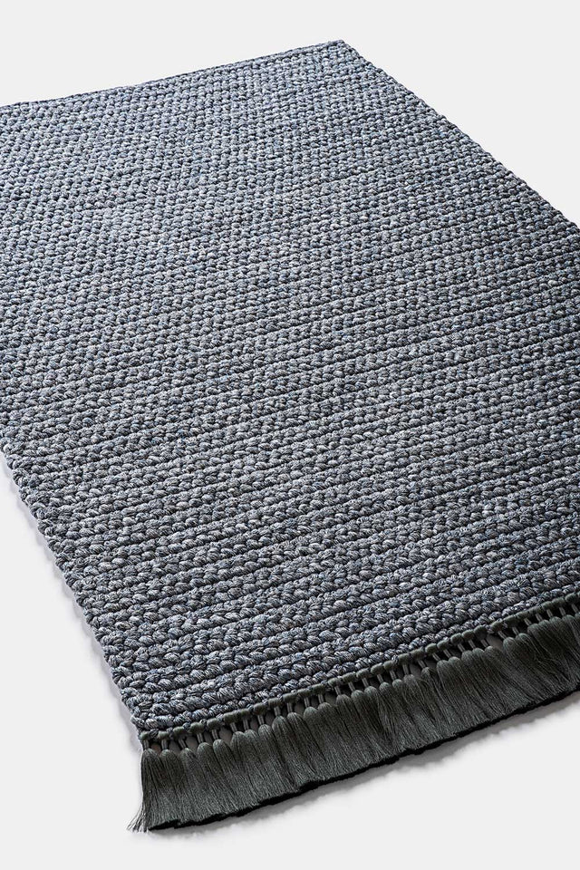 Medium Thick Rug 120X180 - Jeans