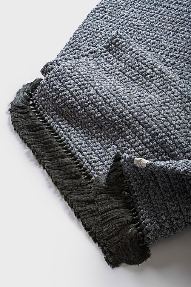 Medium Thick Rug 120X180 - Jeans