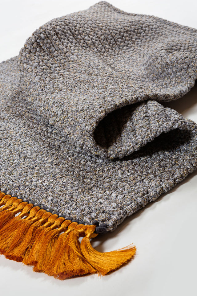 Medium Thick Rug 120X180 - Grey Sand