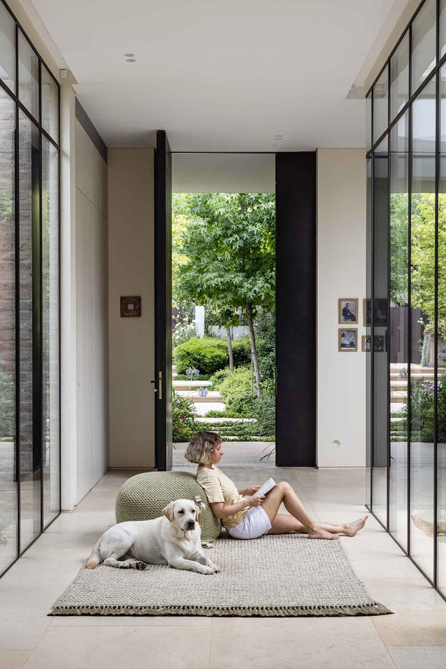 Large Thick Rug 170X240 - Earth