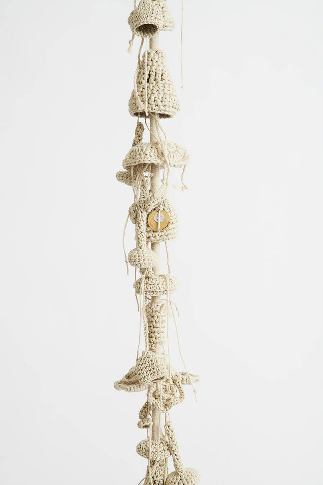 2 Arm Outdoor Swing, Teak Seat - Sand