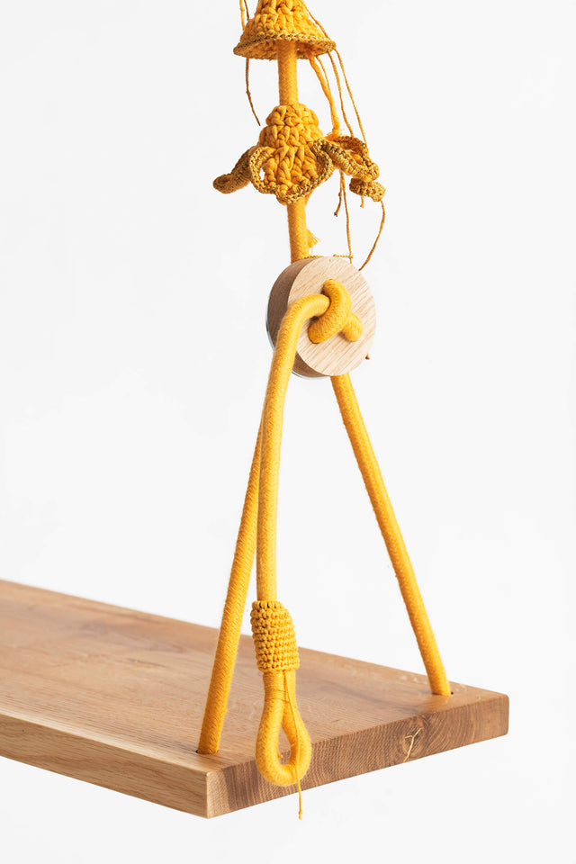 2 Arm Swing, Oak Seat - Sunkissed