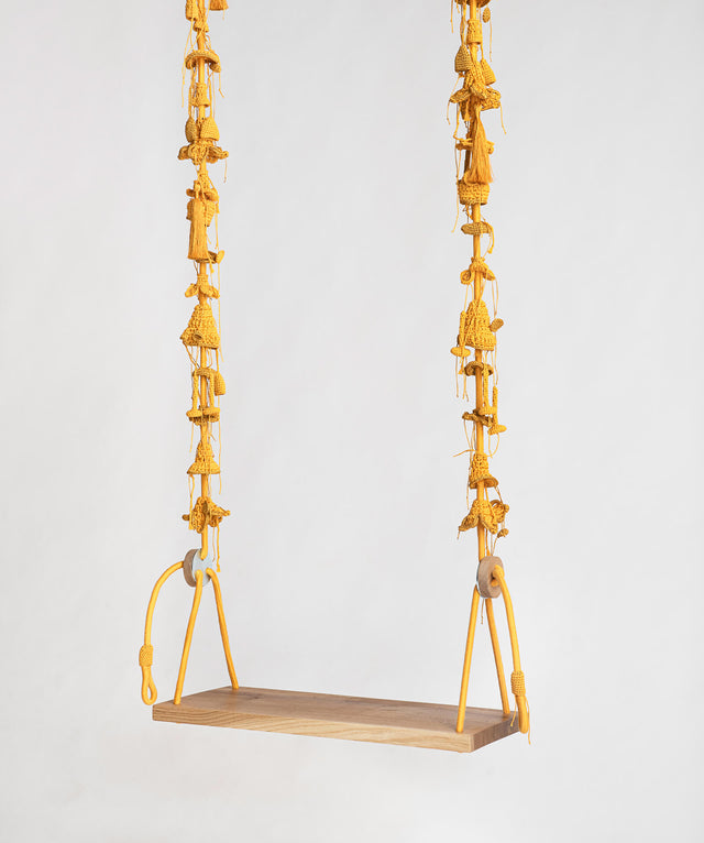 2 Arm Swing, Oak Seat - Sunkissed