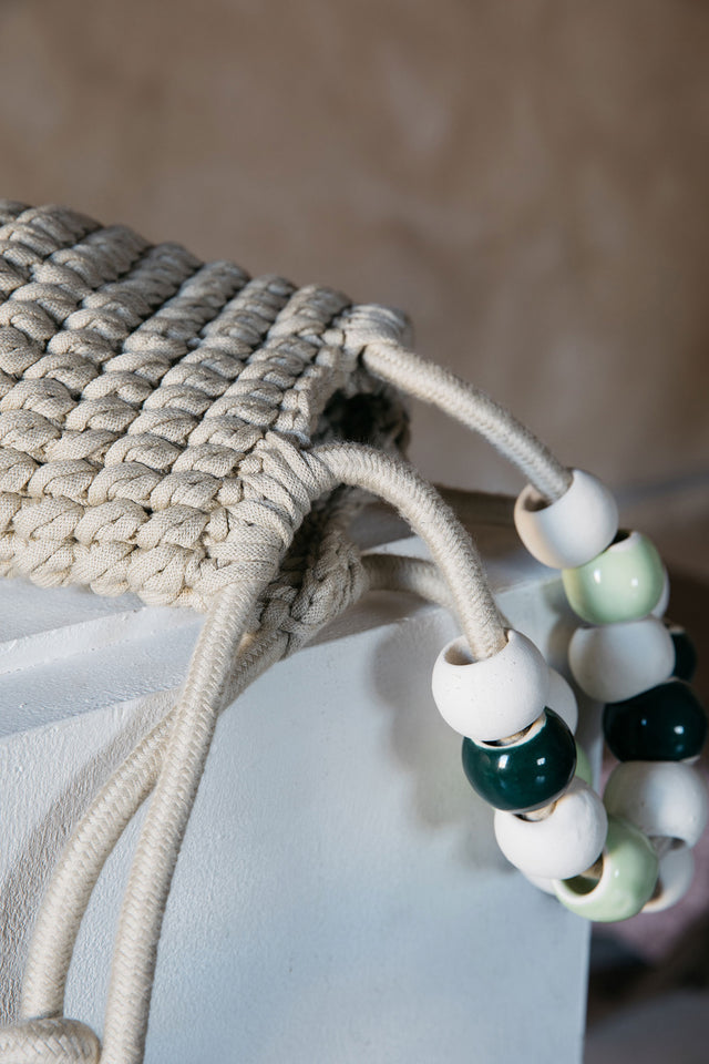 iota x Abs Objects - Small Basket Bag