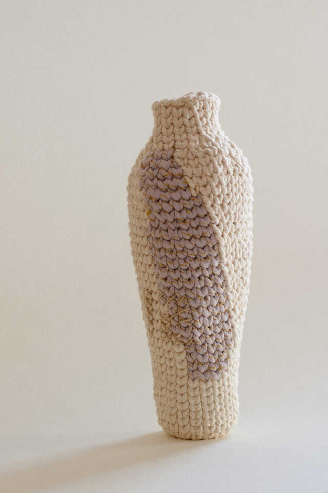 Cotton Jug - Natural and Grey