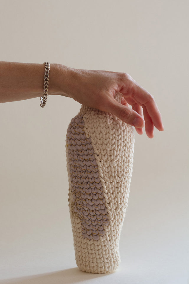 Cotton Jug - Natural and Grey
