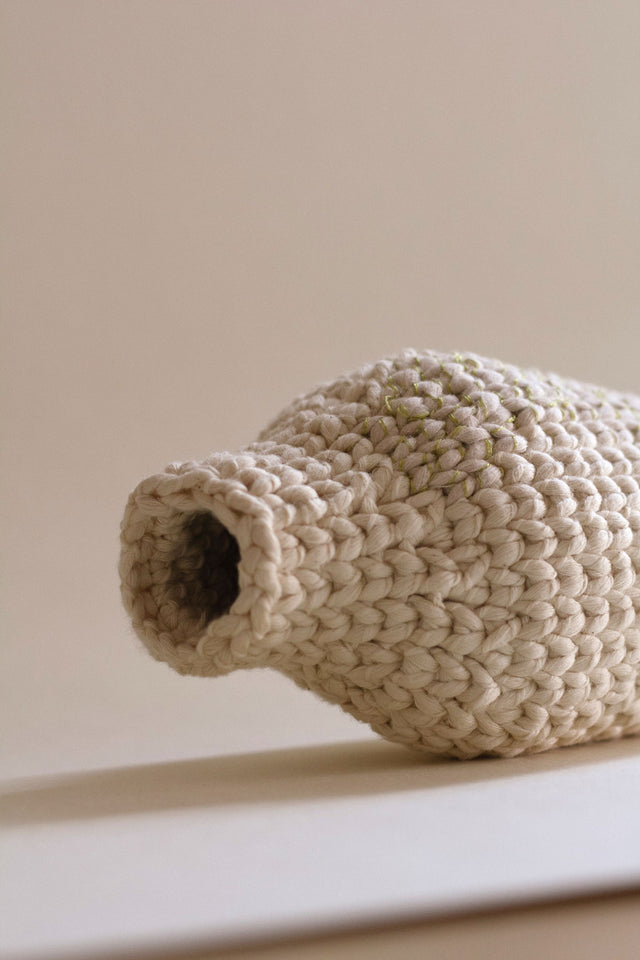 Cotton Jug - Natural and Stone
