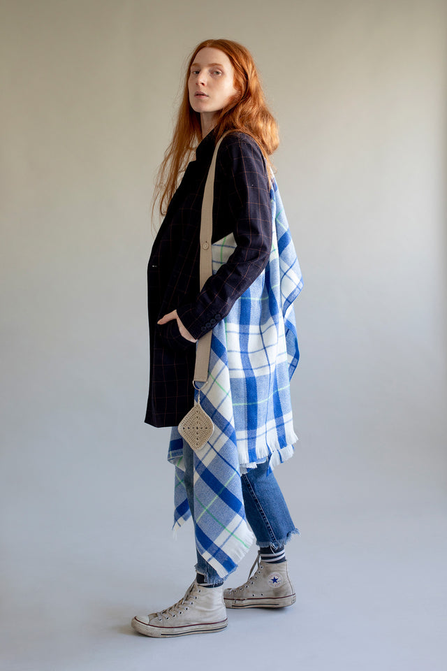 Strap Blanket - Blue