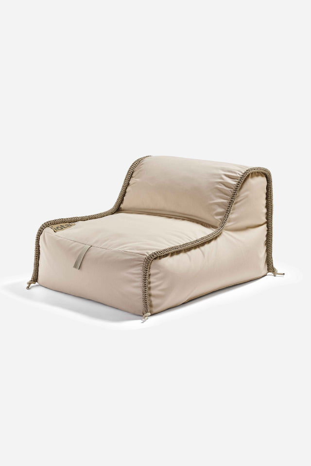 Contour Backrest Pouf - Wide