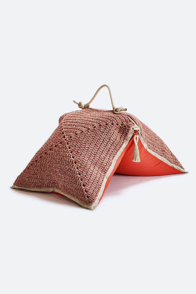 Outdoor Indoor Double Cushion - Clay