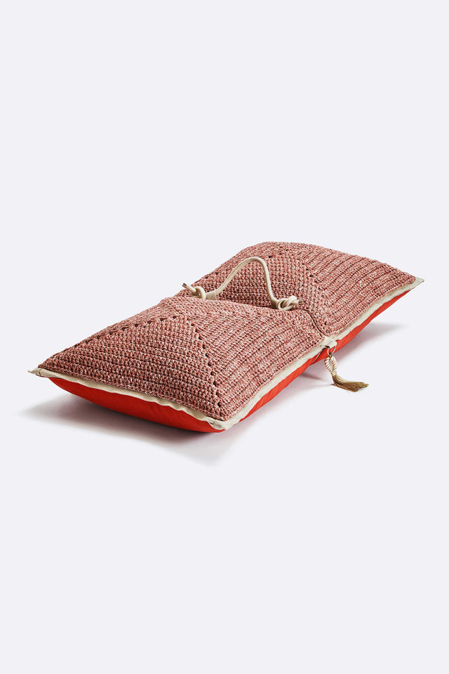 Outdoor Indoor Double Cushion - Clay