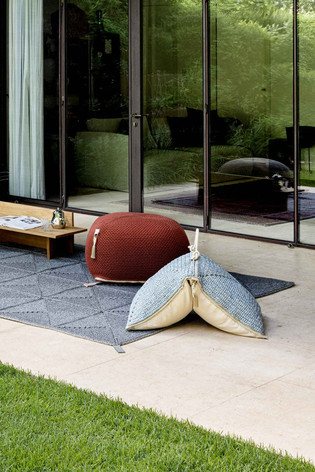 Outdoor Indoor Double Cushion - Greece