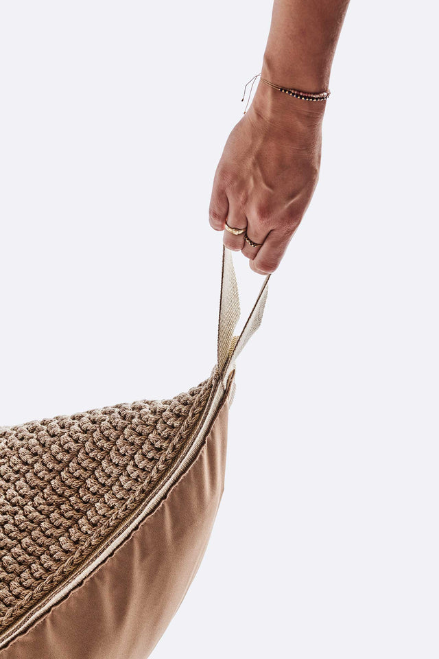 Outdoor Indoor Floor Cushion - Earth