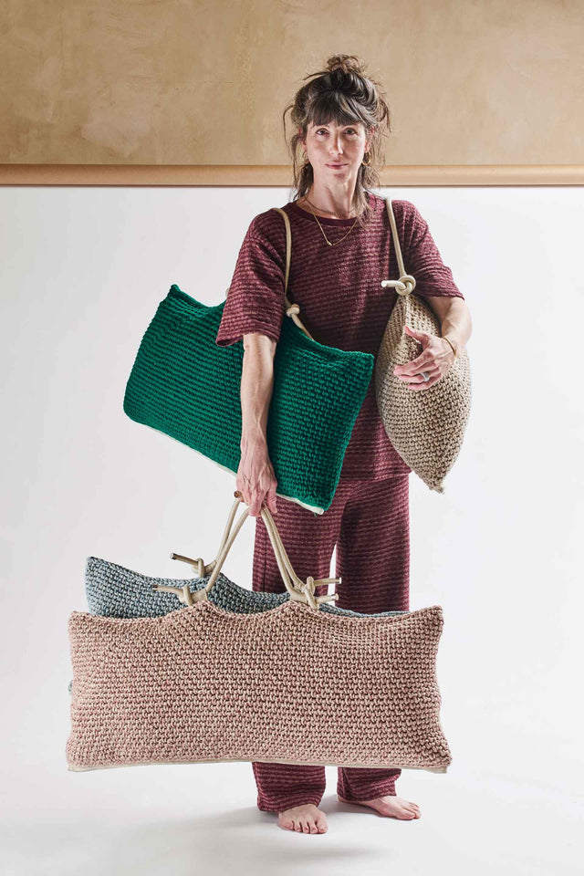 Long Bag Cushion - Sandstone