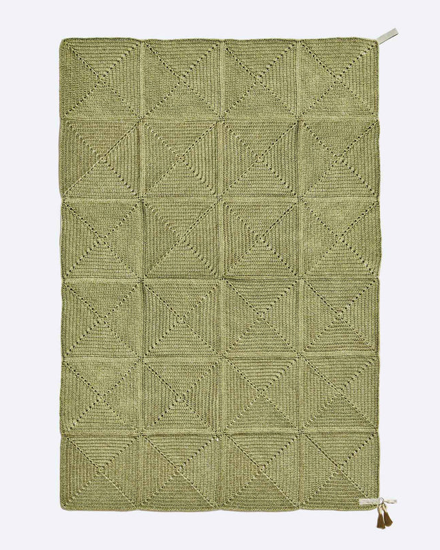 Outdoor Indoor Large Rug - Olive