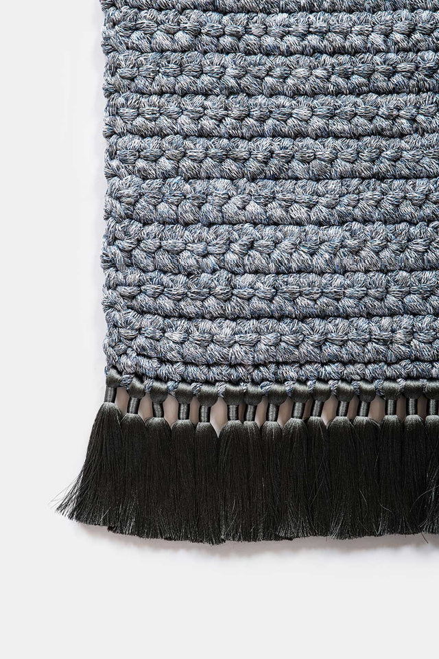 Medium Thick Rug 120X180 - Jeans