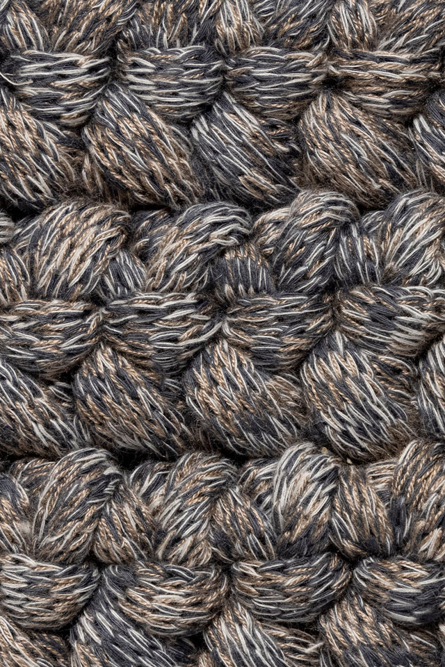 Medium Thick Rug 120X180 - Melange Dark