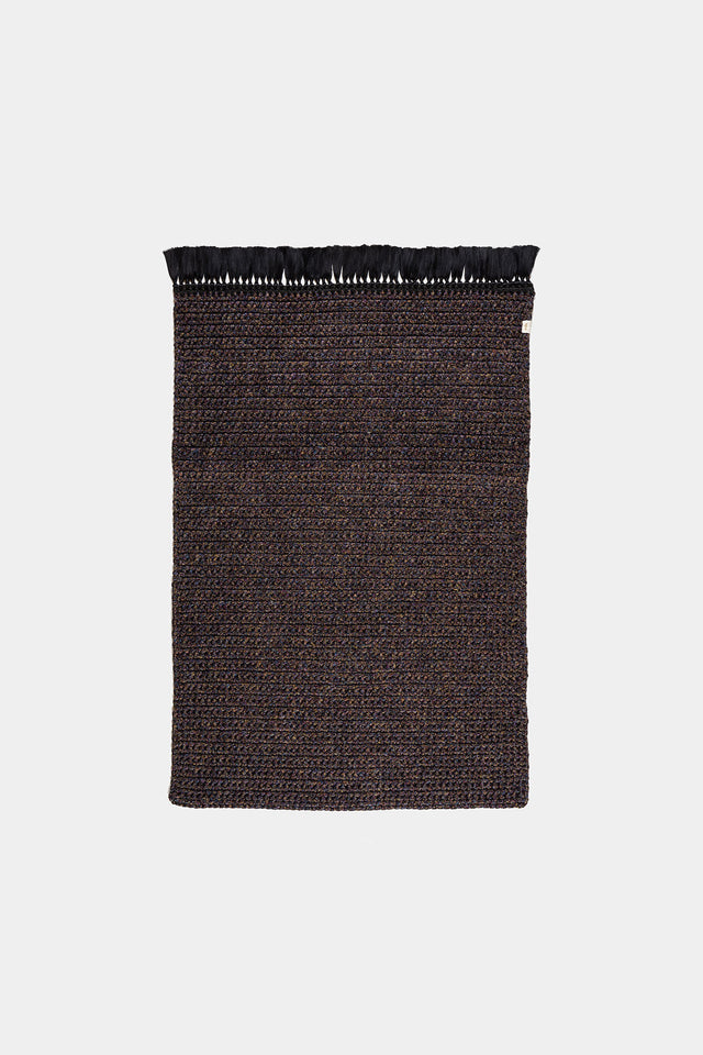 Medium Thick Rug 120X180 - Rust