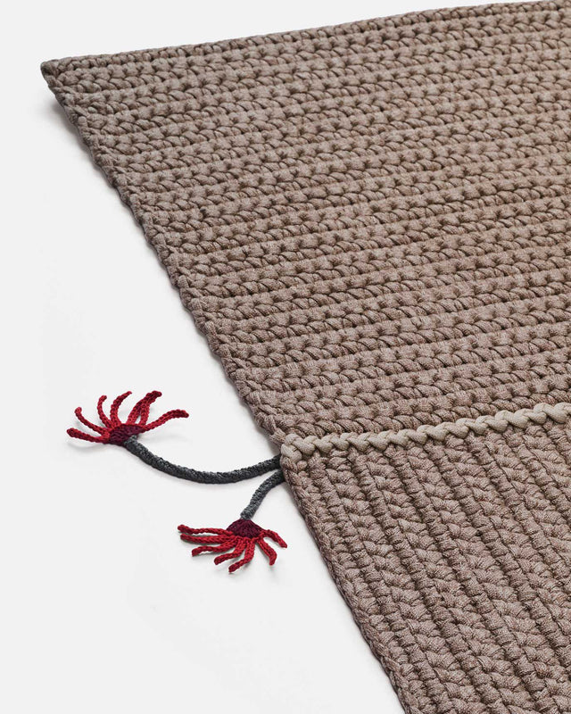 Wall Flower Rug 170X240 - Earth