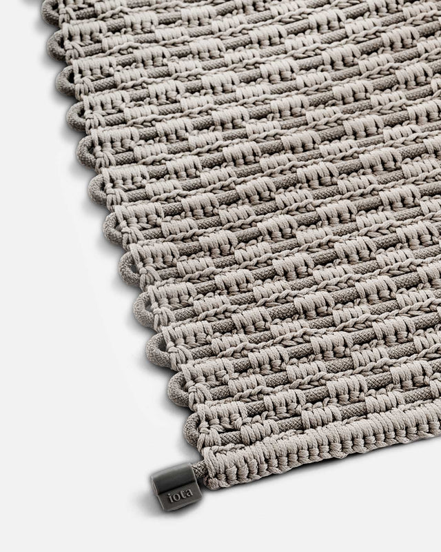 Rope Rug 200X300 - Pebble Grey