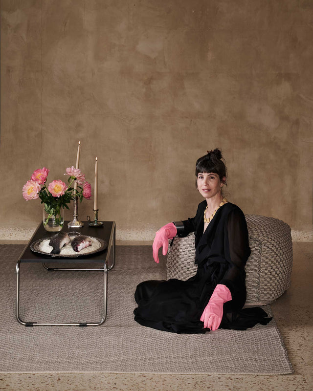 Rope Rug 250X350 - Pebble Grey