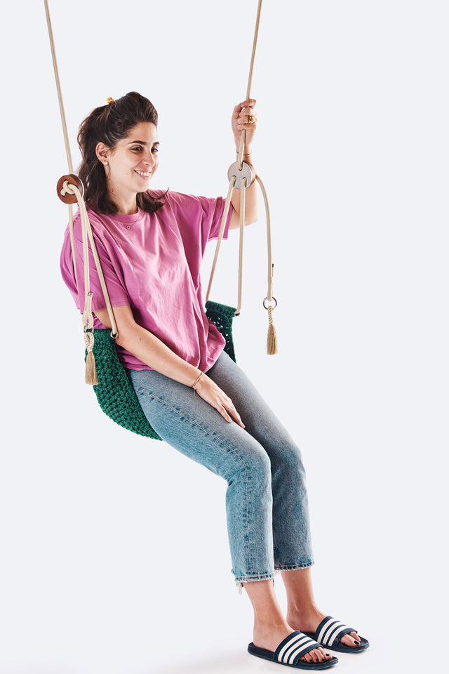 Back on the Saddle Swing - Turquoise